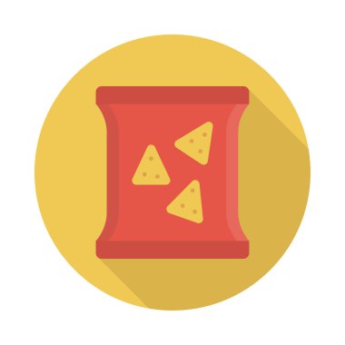 paket glyph düz vektör simgesi