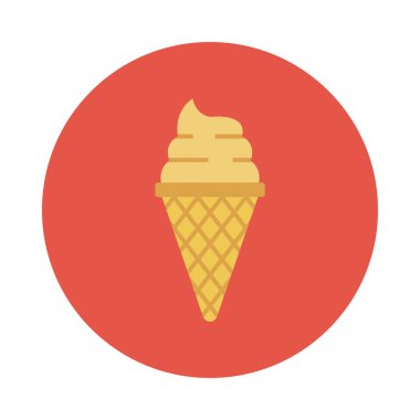 buz glyph düz vektör simgesi