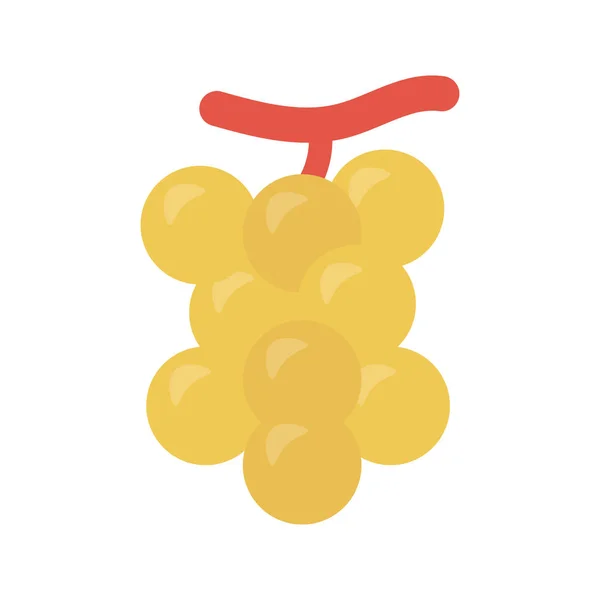 Fruit Glyphe Plat Vecteur Icône — Image vectorielle