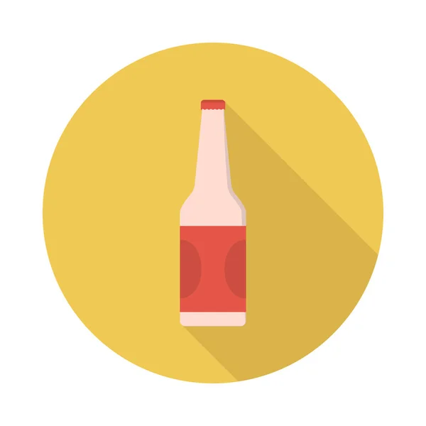 啤酒字形平面矢量图标 — 图库矢量图片