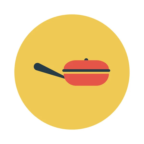 Koken Glyph Plat Vector Pictogram — Stockvector