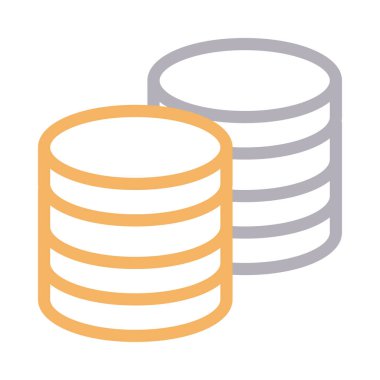 para renk çizgisi vektör simgesi