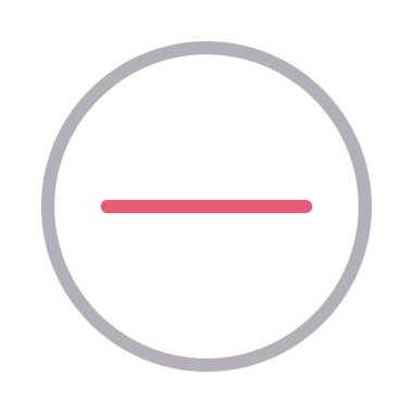 renk çizgisi vektör simgesini kaldırma