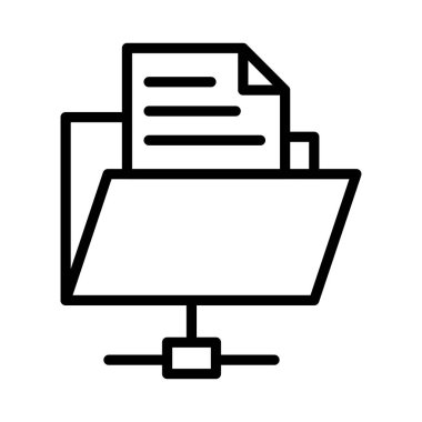 Dizin İnce Satır Vektörü Simgesi