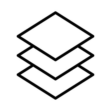 ince çizgi vektör simgesi tasarım