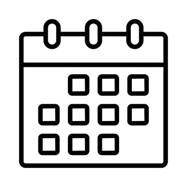 tarihi ince çizgi vektör simgesi