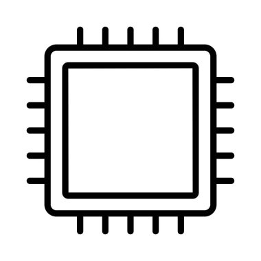 yonga ince çizgi vektör simgesi