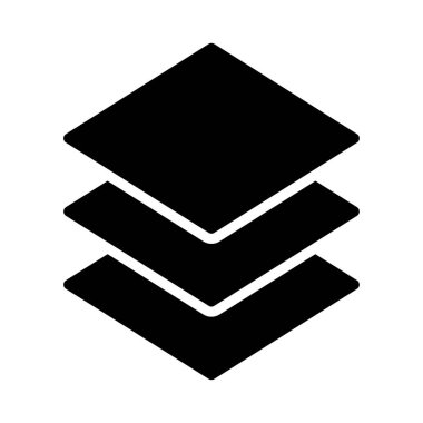 tasarım glyph düz vektör simgesi