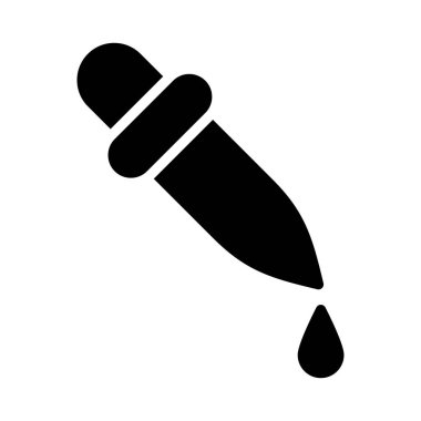 seçici glyph düz vektör simgesi