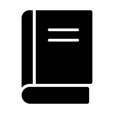 eğitim glyph düz vektör simgesi