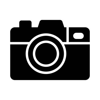 yakalama glif düz vektör simgesi