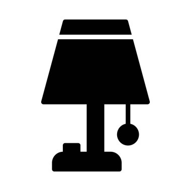 lamba glyph düz vektör simgesi