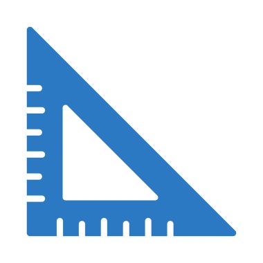 glyph renk vektör simgesini ölçme