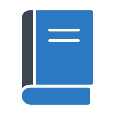 eğitim glyph renk vektör simgesi