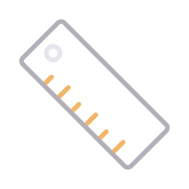 ölçek renk çizgisi vektör simgesi