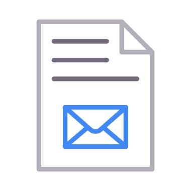 belge renk çizgisi vektör simgesi