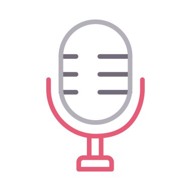 hoparlör rengi çizgi vektör simgesi