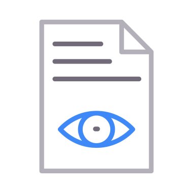 renk çizgisi vektör simgesini görüntüleme