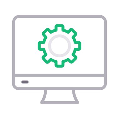 renk çizgisi vektör simgesini yapılandırma