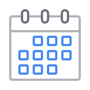 tarih renk çizgisi vektör simgesi