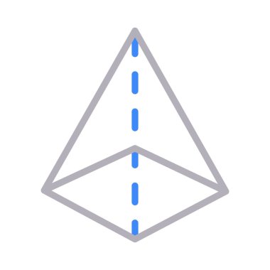 tasarım renk çizgisi vektör simgesi