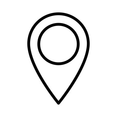 İnce çizgi vektör simge göster