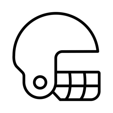 kriket ince çizgi vektör simgesi