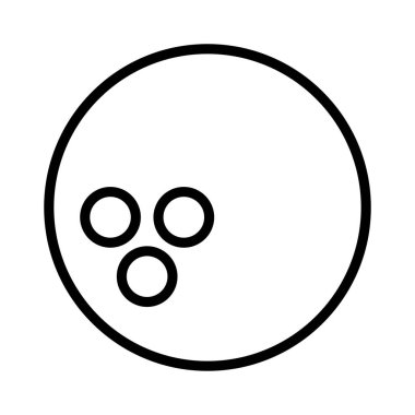 skittle ince çizgi vektör simgesi