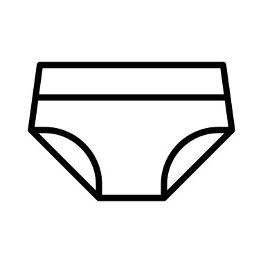 bez ince hat vektör simge