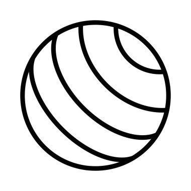 spor ince çizgi vektör simgesi