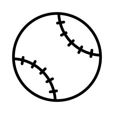 spor ince çizgi vektör simgesi