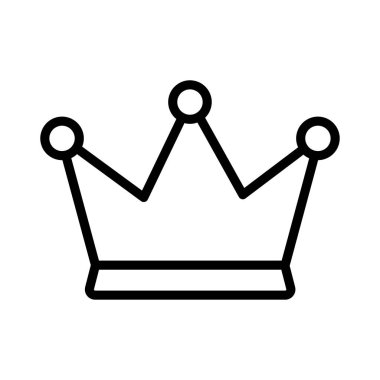 kazanan ince çizgi vektör simgesi