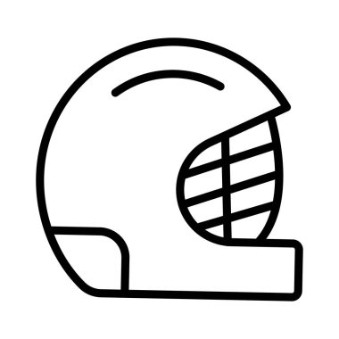 bisiklet ince çizgi vektör simgesi