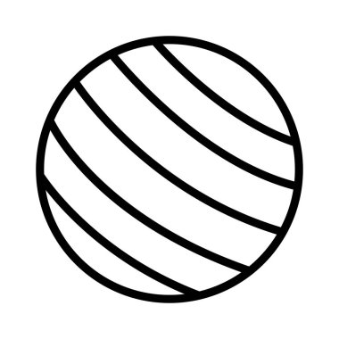 spor ince çizgi vektör simgesi