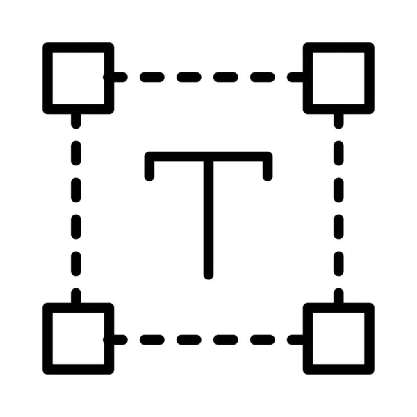 Design Thin Line Vektor Symbol — Stockvektor