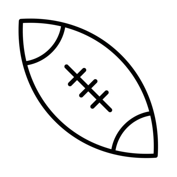 Sport Dünne Linie Vektor Symbol — Stockvektor