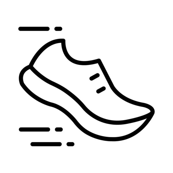 Sport Dunne Lijn Vector Pictogram — Stockvector