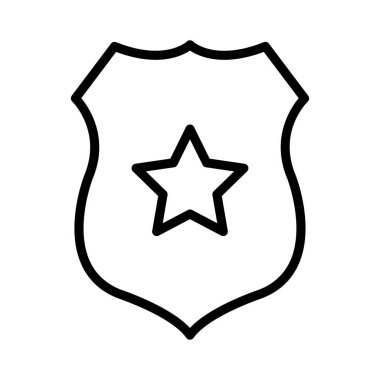 madalya ince çizgi vektör simgesi