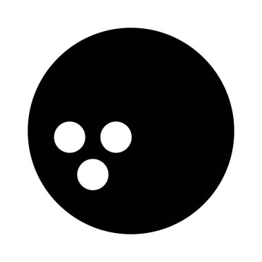 skittle glyph düz vektör simgesi