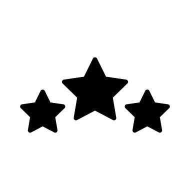 madalya glyph düz vektör simgesi