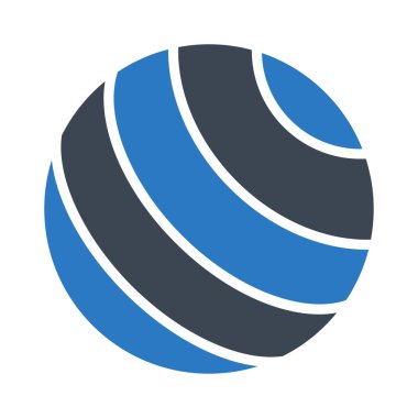 spor glyph renk vektör simgesi