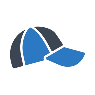 spor glyph renk vektör simgesi