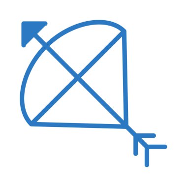 spor glyph renk vektör simgesi