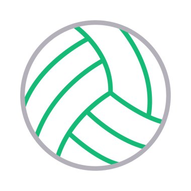 spor renk çizgisi vektör simgesi