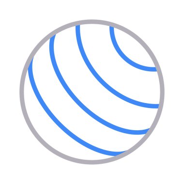 spor renk çizgisi vektör simgesi