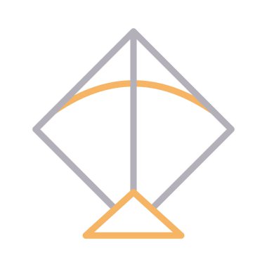 renk hattı vektör simge sinek