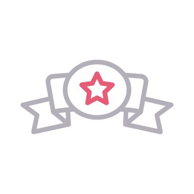 kazanan renk çizgisi vektör simgesi