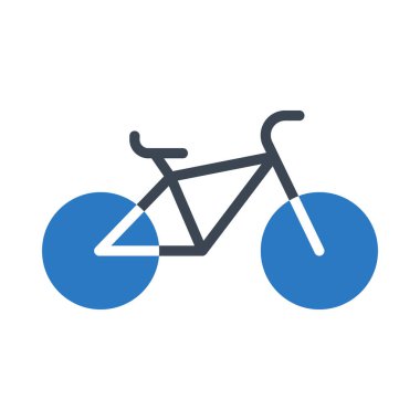 döngüsü glyph renk vektör simgesi