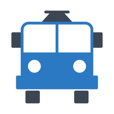 Araç glif renk vektör simge