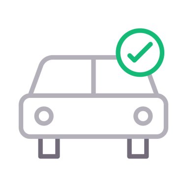 işaretli renk çizgisi vektör simgesi